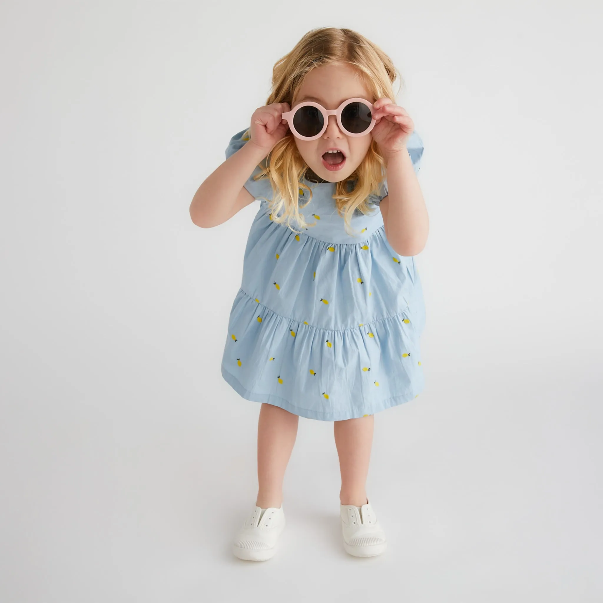 Rise Little Earthling Robe Citrons 2-6ans