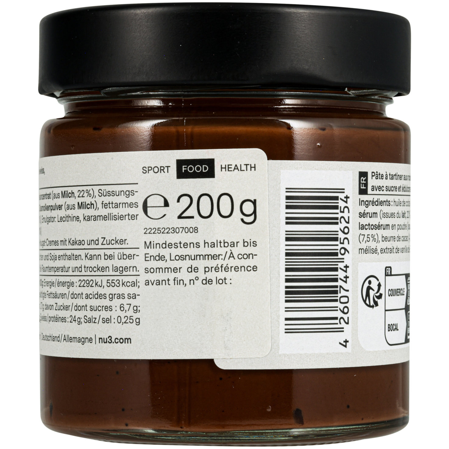 nu3 Protein Cream Hazelnut-Cacao