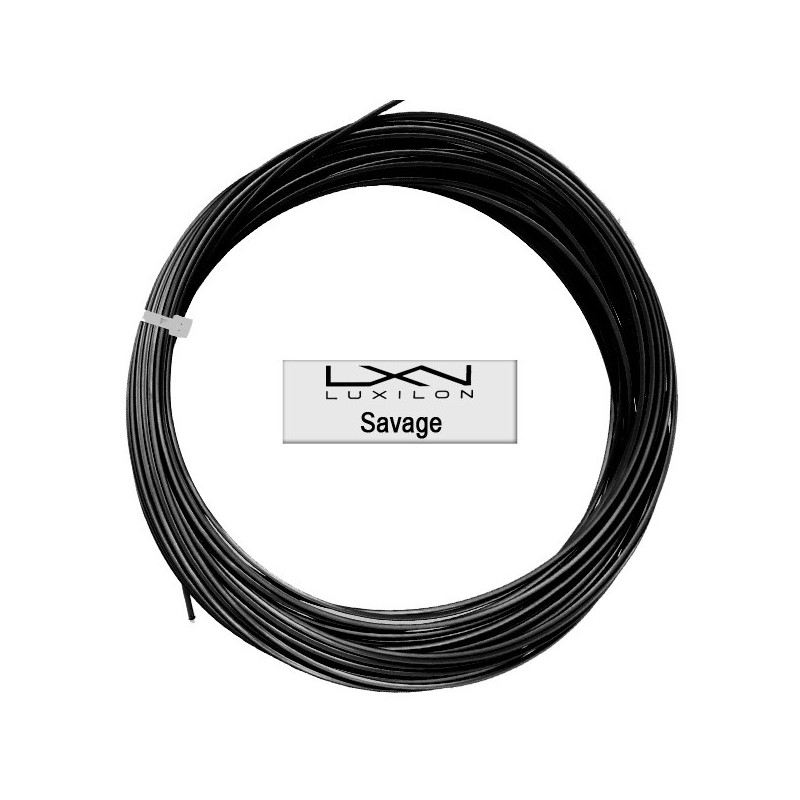 Cordage test Luxilon Savage 12m