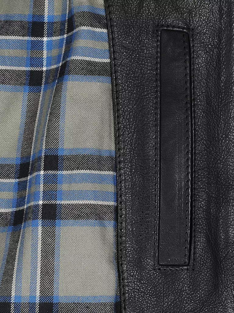 BELSTAFF Lederjacke OUTLAW schwarz