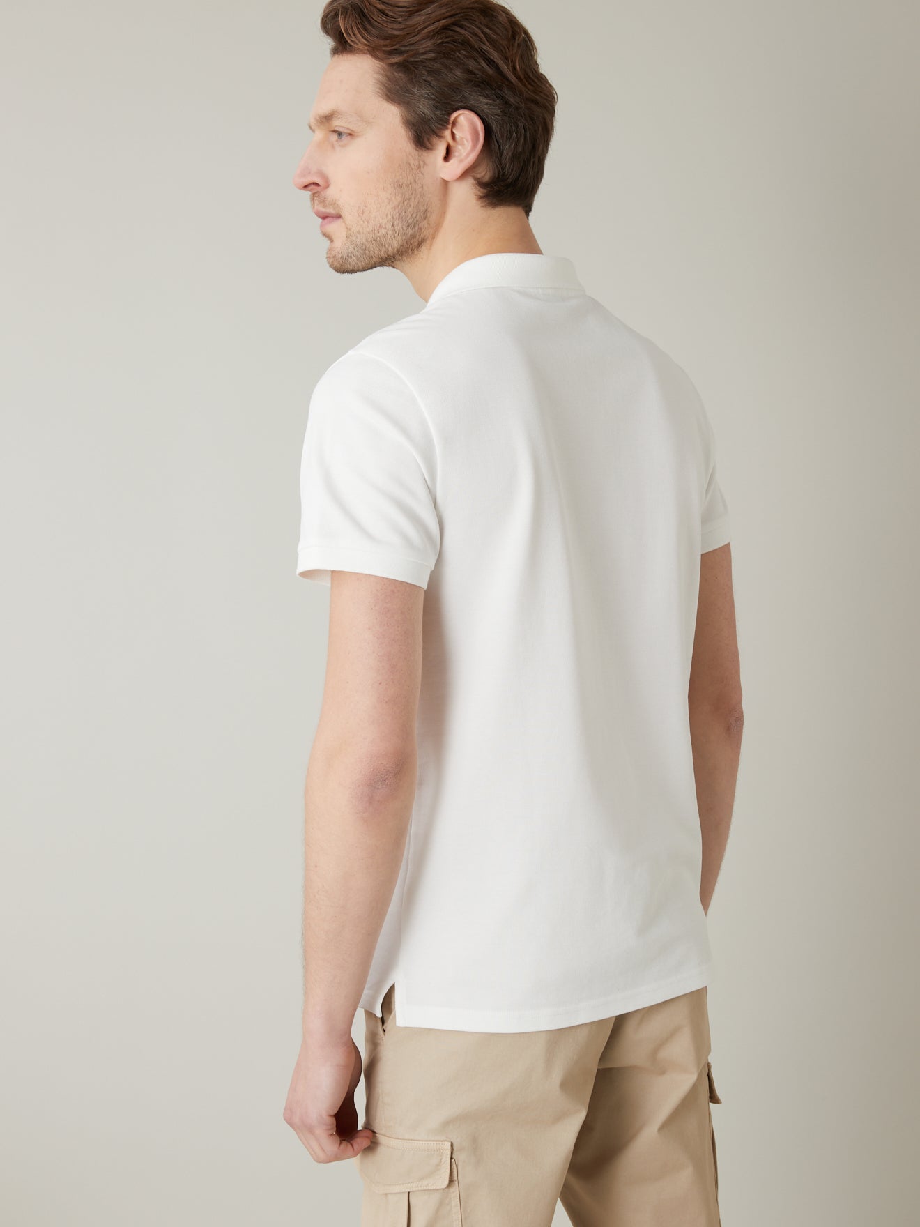 Polo maille piquée homme - coton bio