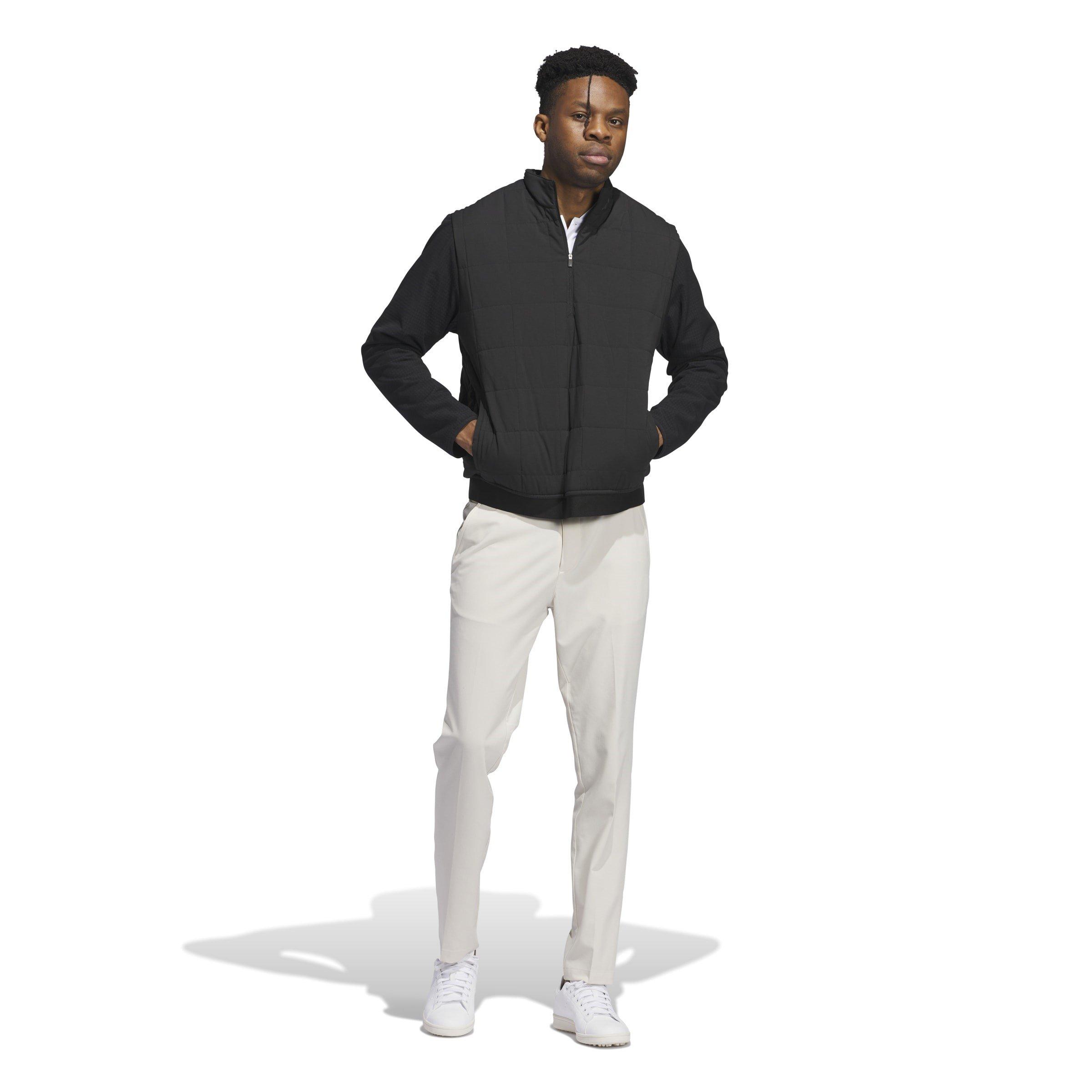 adidas Ultimate365 Quilted DWR Half Zip Sweatshirt