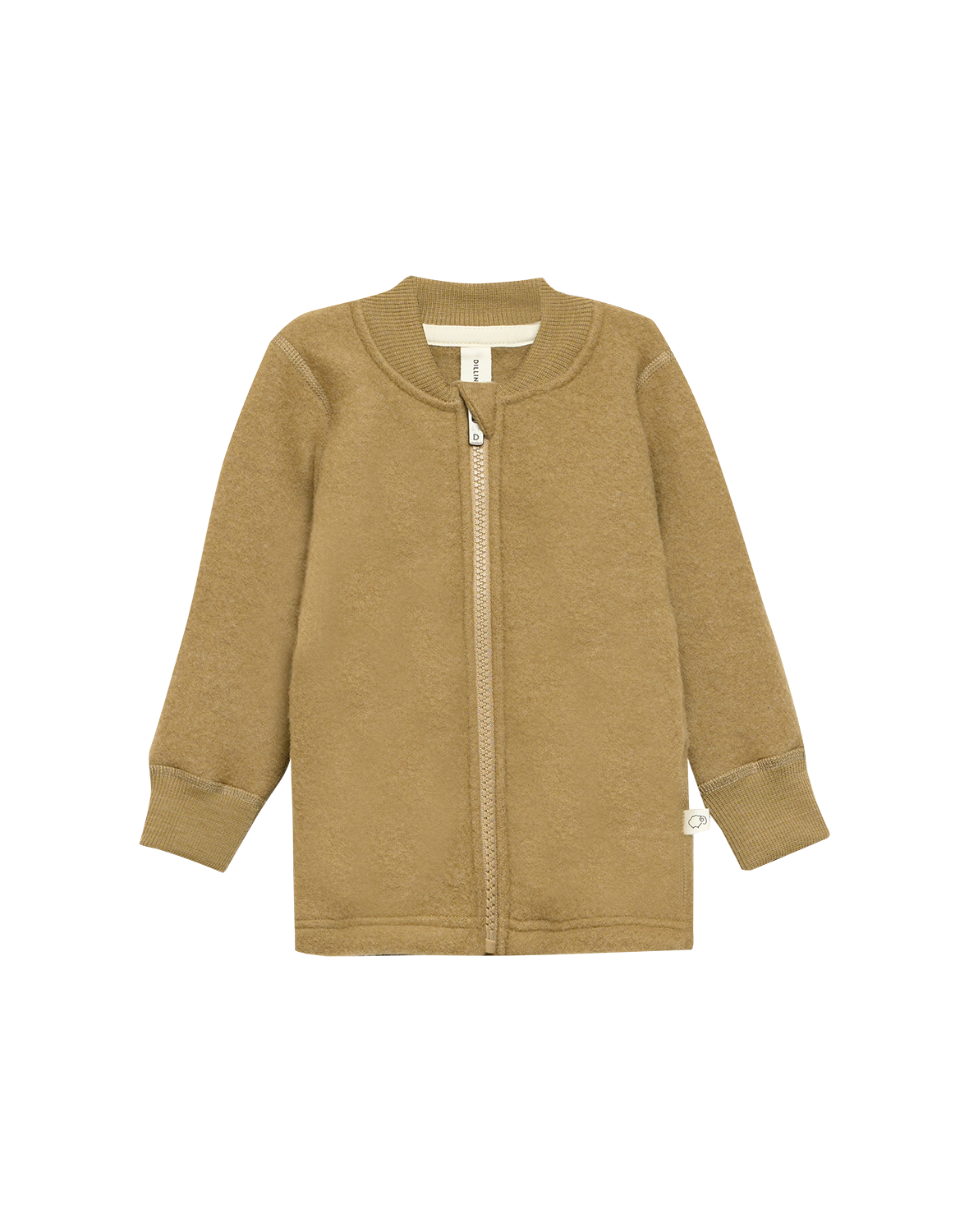 Fleecevest van merinowol voor baby's