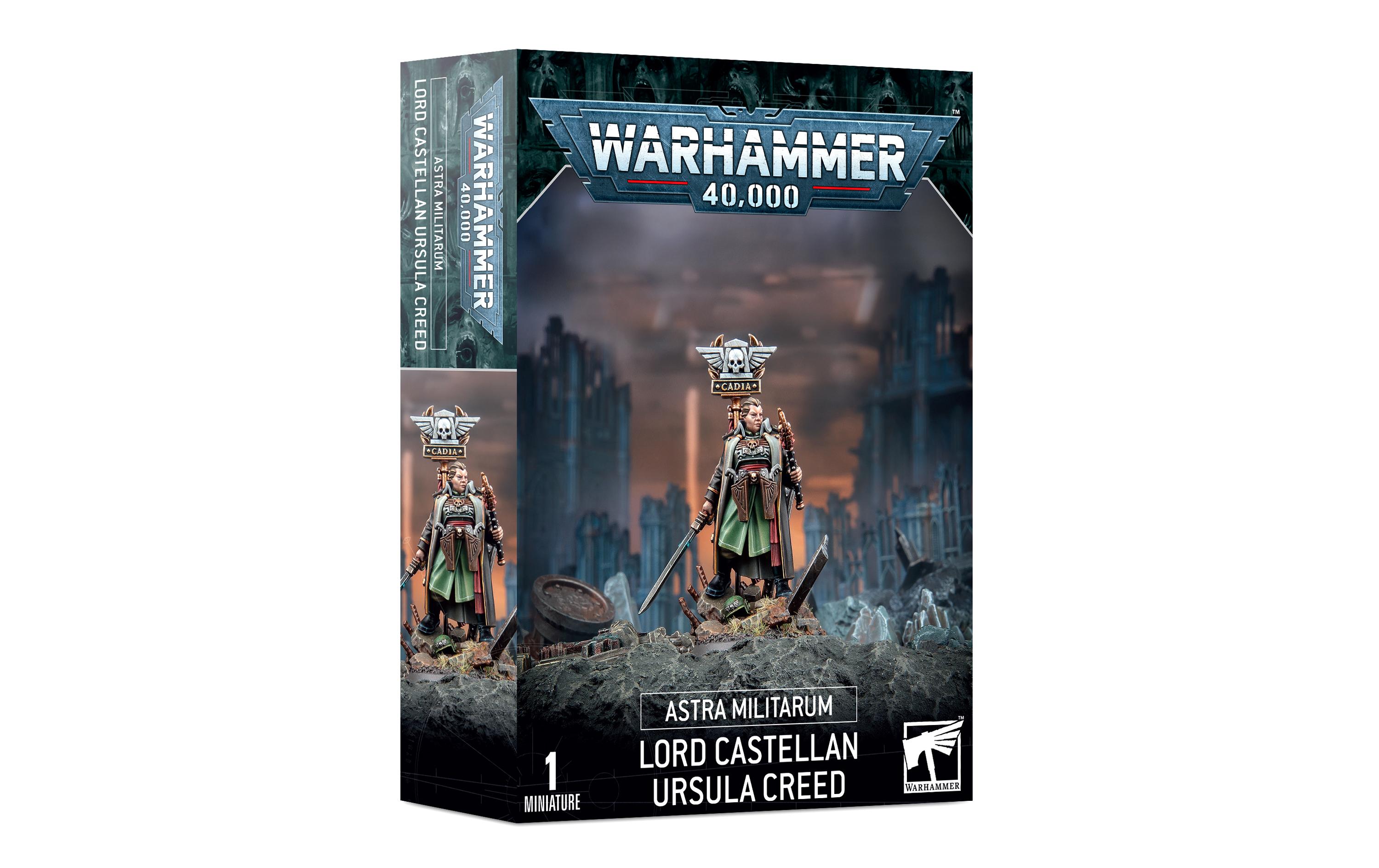 Figur Warhammer 40.000 Grosskastellanin Ursula CreedWarhammer 40.000 Astra Militarum Miniatur