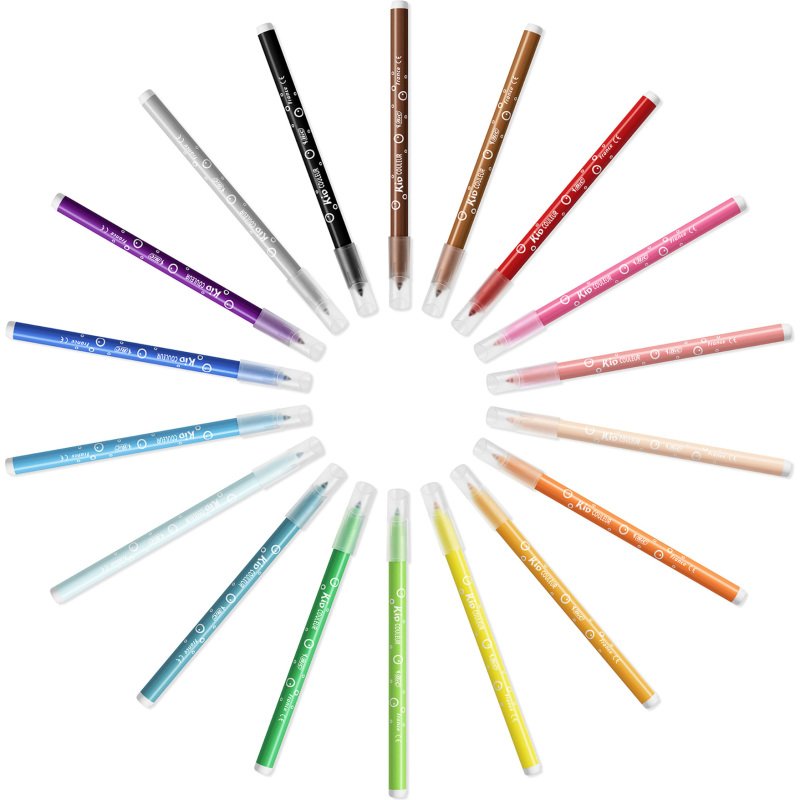 Feutre Bic Kids kid Couleur - Pochette de 24