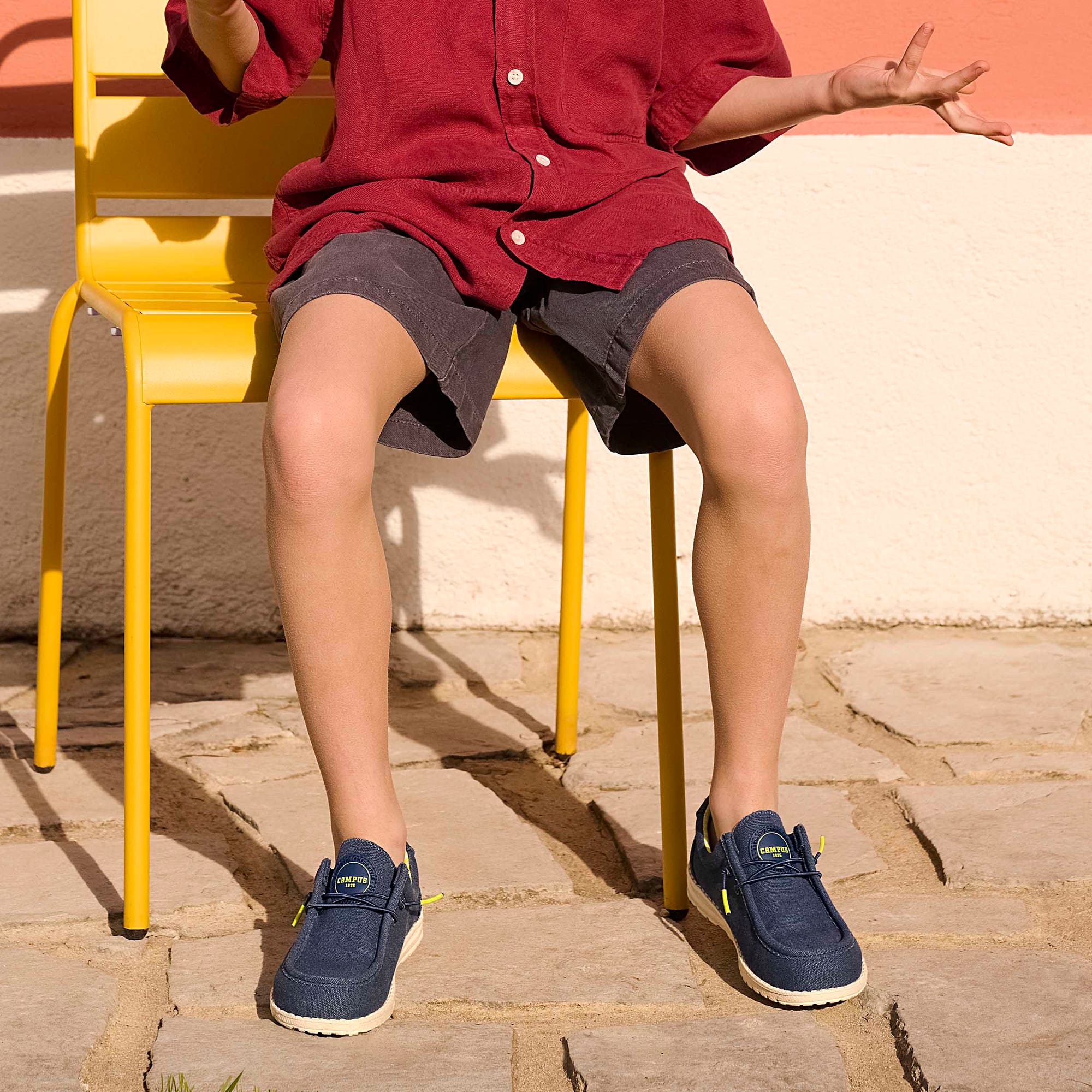 Baskets en toile Garçon jeans