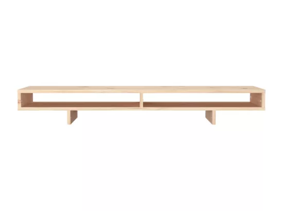 Support pour moniteur 100x27x14 cm Bois de pin solide