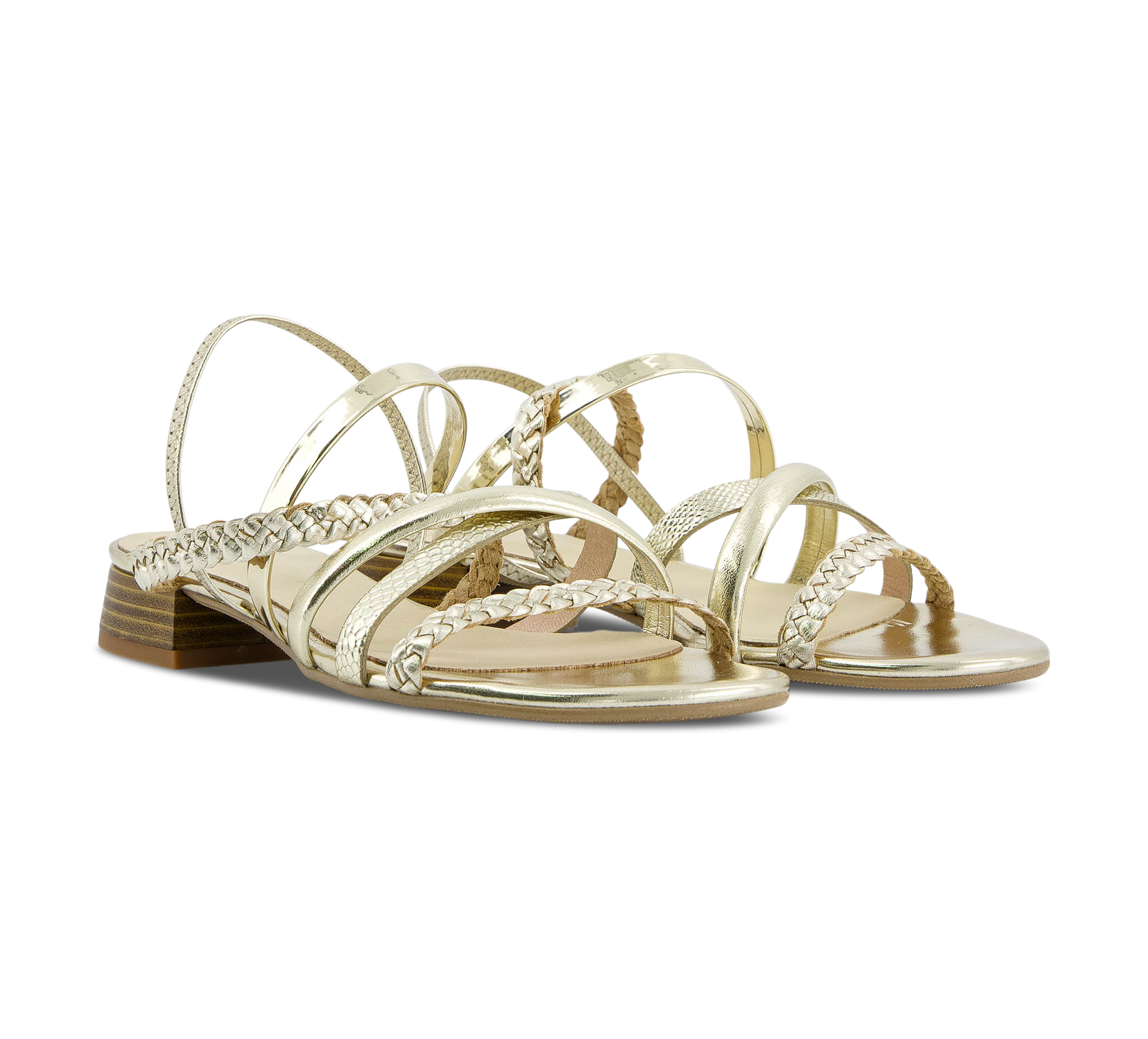 1874 by Walder Riemchensandalen