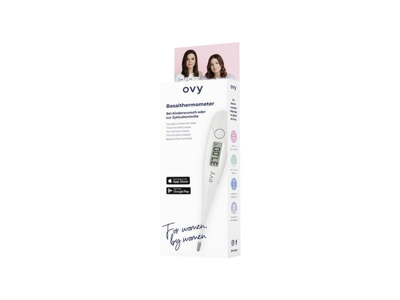 Ovy Zykluscomputer Basalthermometer Zyklus-Tracker & Schwangerschafts-App