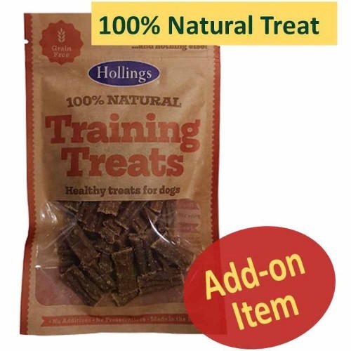 Petiscos para treinamento de cães com sabor de pato