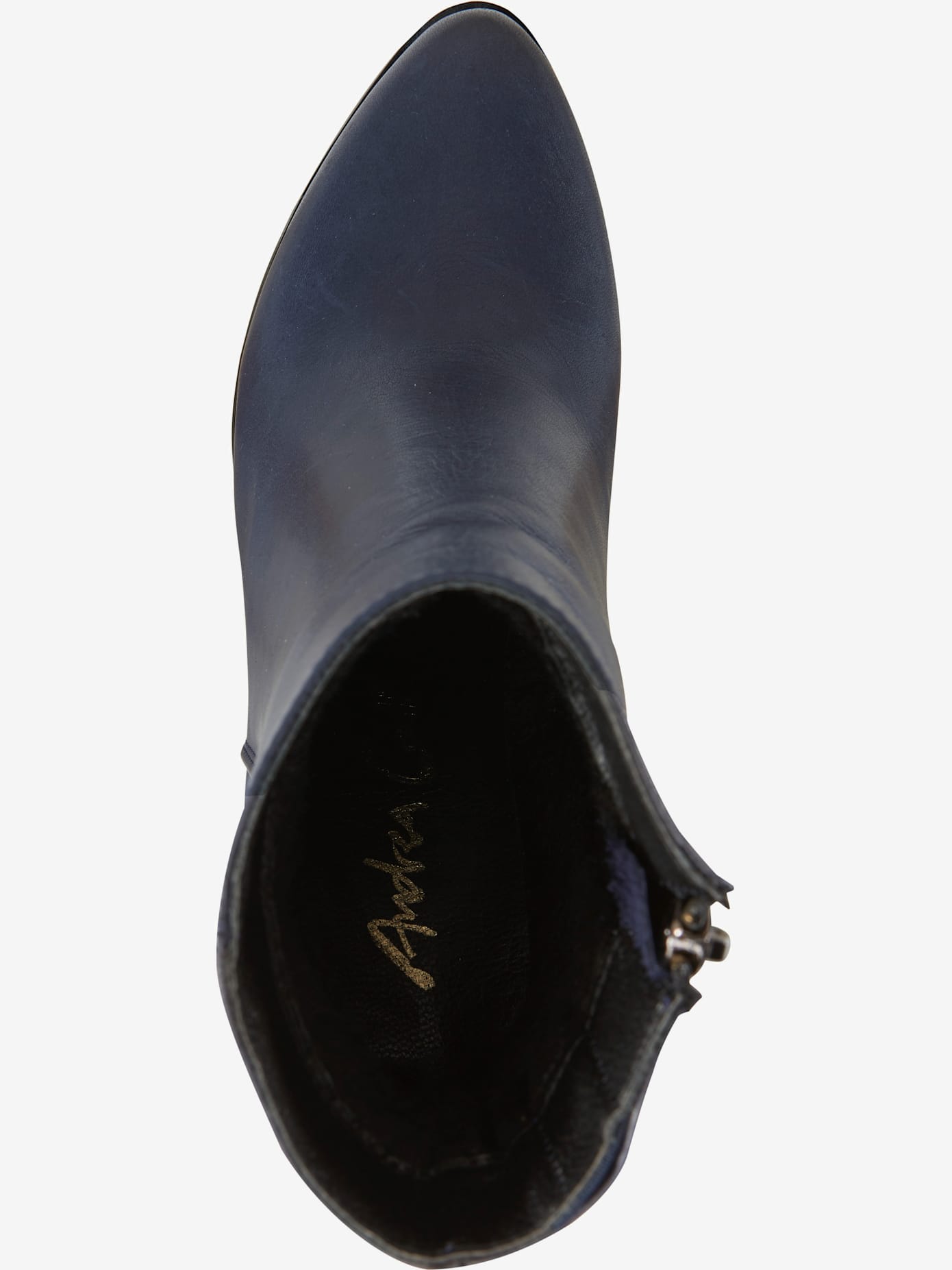 Bottines dessus cuir vachette véritable