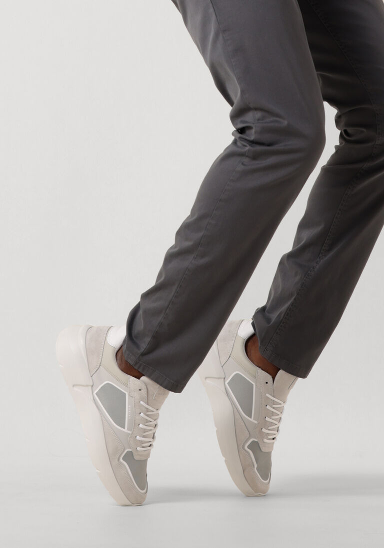 NUBIKK grijze nubikk lage sneakers roque road curl