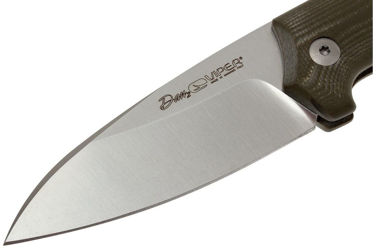 Viper Dan 2 5930GGR Green G10 N690, sheepfoot