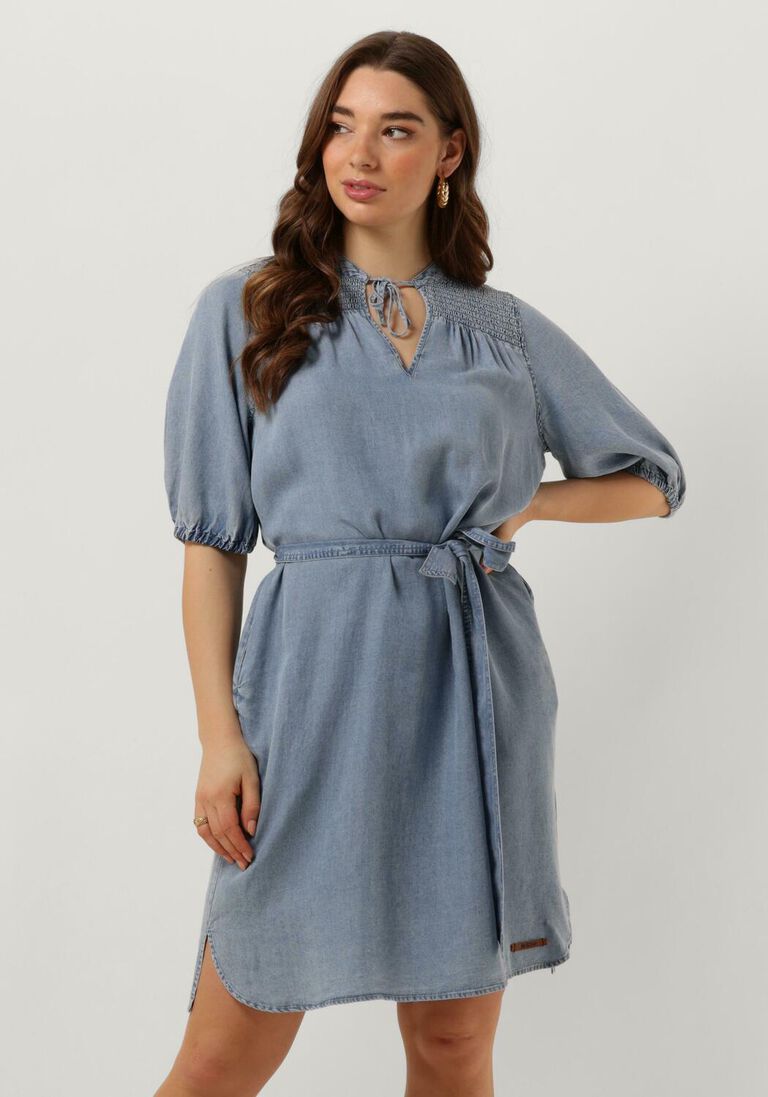 MOSCOW blauwe moscow mini jurk 119-06-will