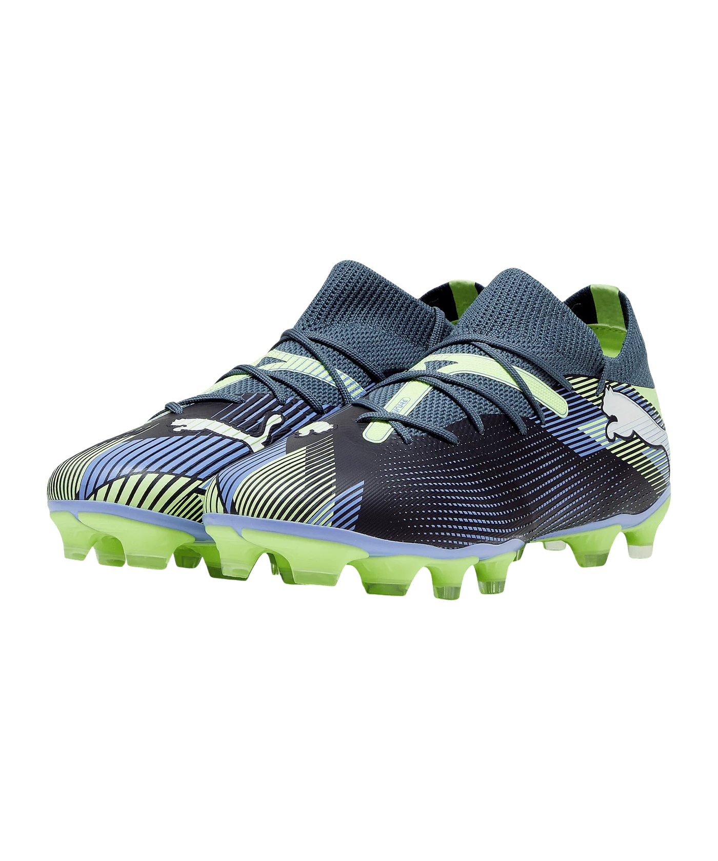 PUMA FUTURE 7 Match FG/AG Lights Out Damen Grau Weiss F03