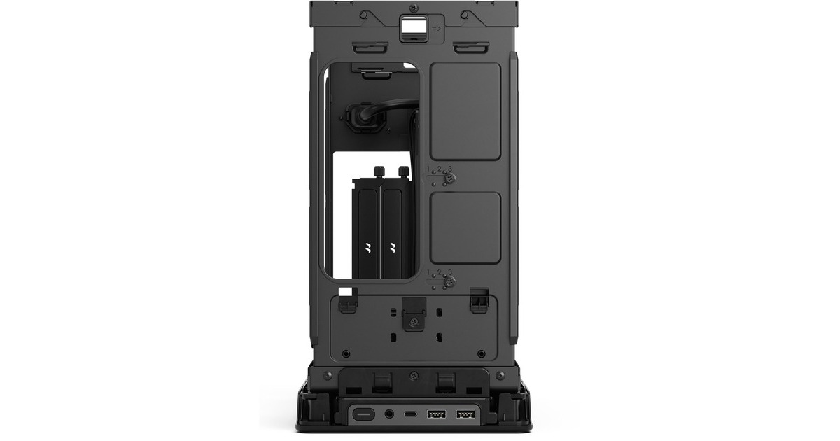Fractal DesignEra 2 Charcoal mini tower behuizing  (Donkergrijs | 2x USB-A | 1x USB-C)