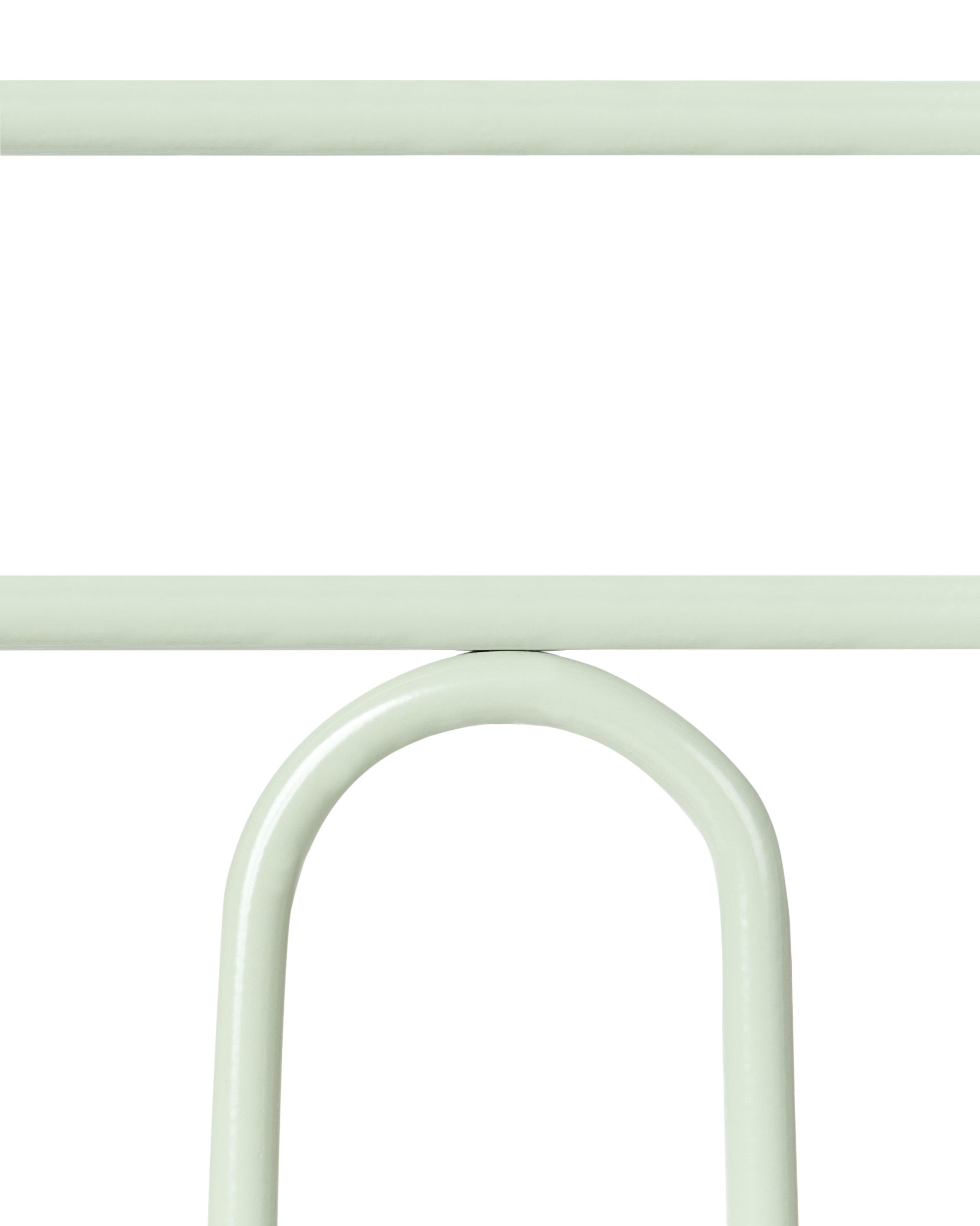 Set van 2 tuinstoelen AGEROLA Metaal Lichtgroen