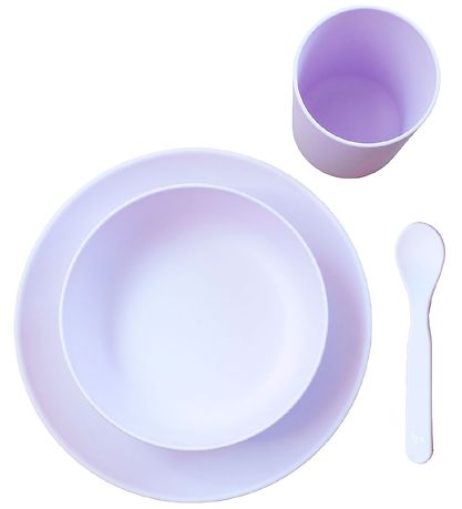 Fabelab Spises?t - Bioplast - 4 dele - Lilac