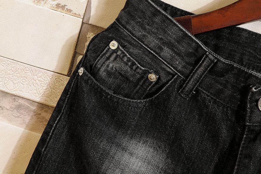 Sparrow Farm - Gewassen, verweerde denim shorts