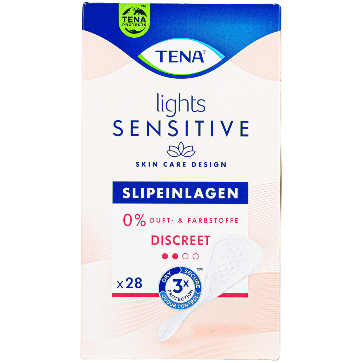 Tena Lights Sensitive discreet Inkontinenz Slipeinlagen 28 Stück
