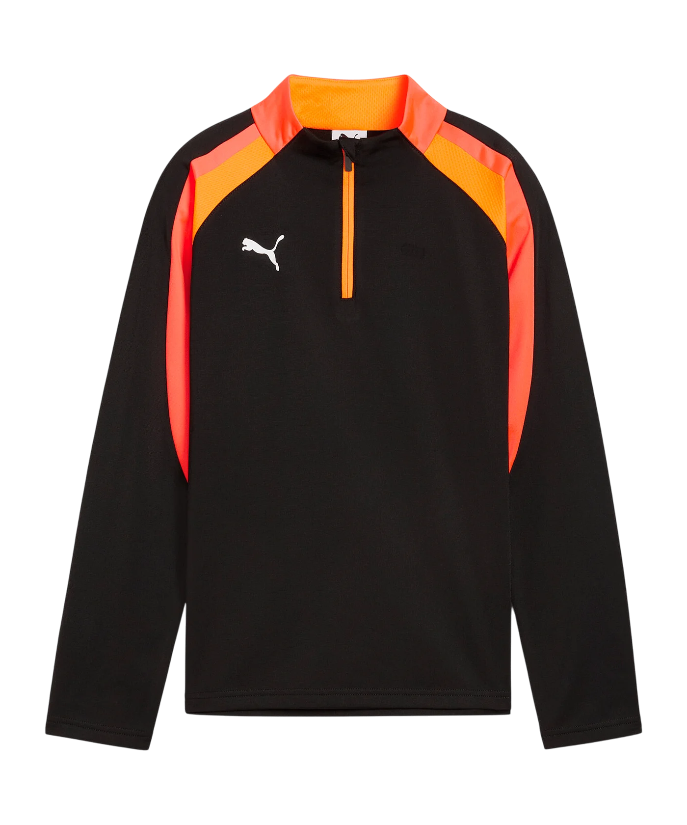 PUMA IndividualLIGA 1/4 Zip Sweatshirt Kids Schwarz F07