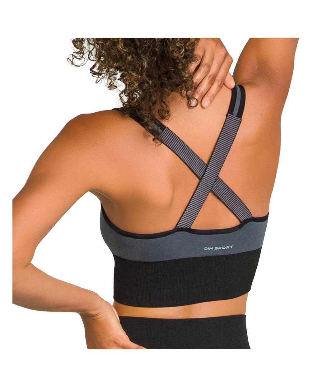 Brassière Grise femme Dim Sport D08FK