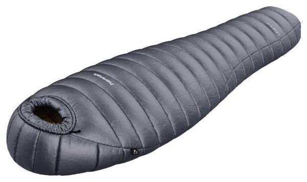 Hannah sac de couchage momie Loft 250 Ebony 185l duvet léger -8°C-Gris