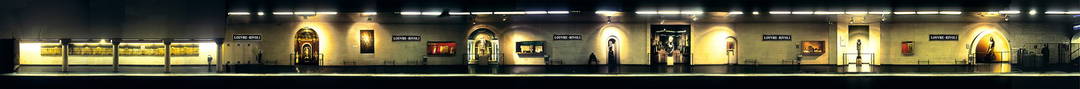 Louvre Rivoli, Line #1 by Larry Yust - Limited Edition. Edition of: 100. Signed.