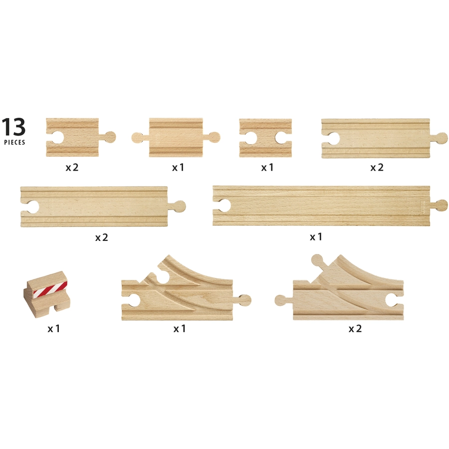 BRIO® WORLD Schienen Starter Pack B 33394
