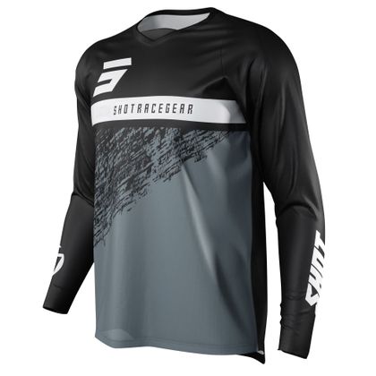 Maillot cross Shot DEVO ROLL - BLACK 2022 - Noir