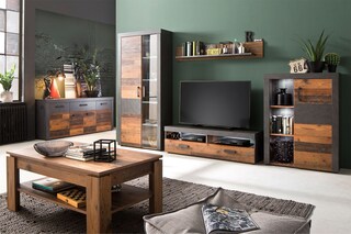 Sideboard Indy Grau/Braun 178 x 77 x 40 cm