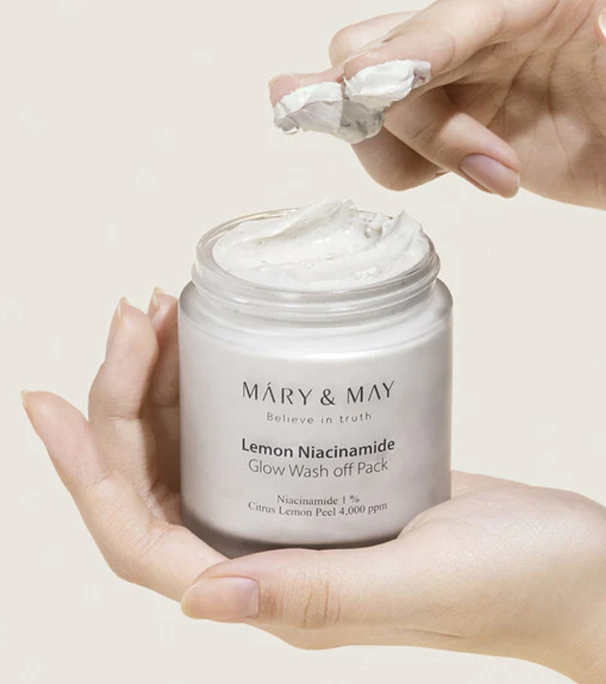 Mary & May - Máscara Facial Esfoliante Lemon Niacinamide Glow Wash off
