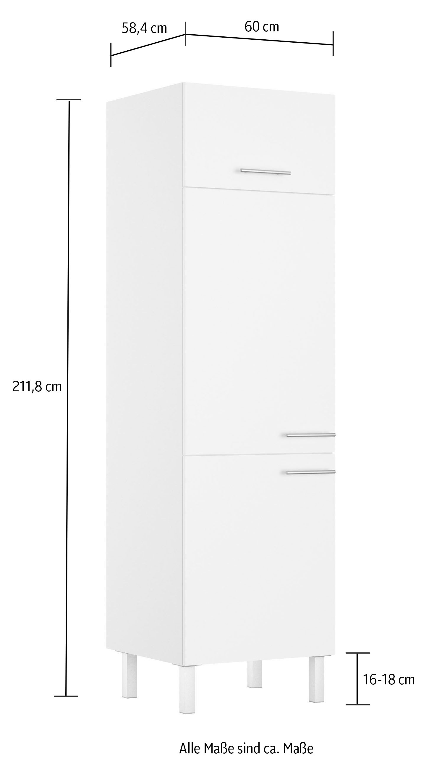 OPTIFIT Küche »Lilly« Breite 60 cm, wahlweise mit E-Gerät