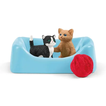 Schleich® 42501 Farm World - Spielspaß für niedliche Katzen