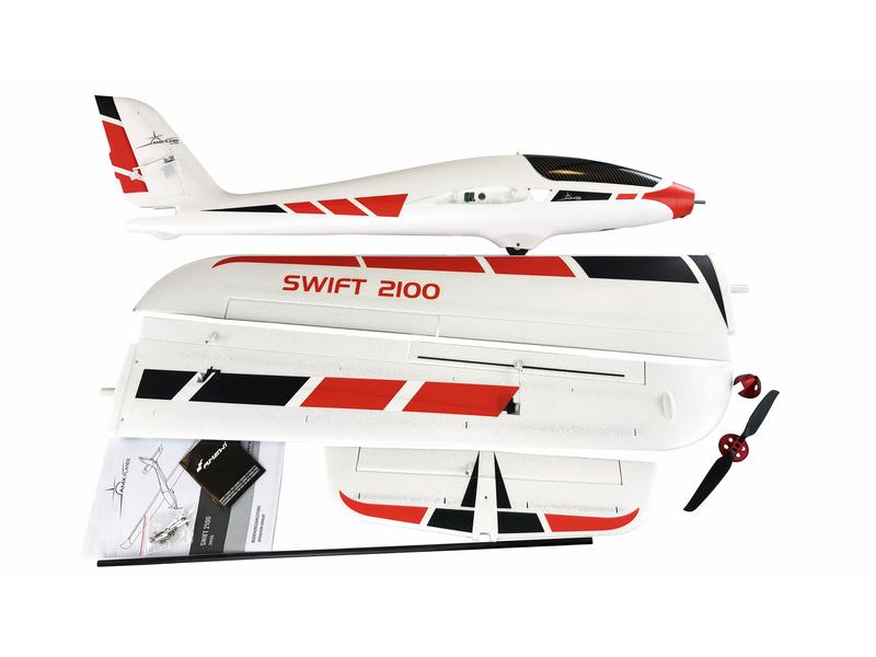 Amewi Motorsegler Swift 2100 mm PNP Robuster Elektrosegler mit Brushless Antrieb