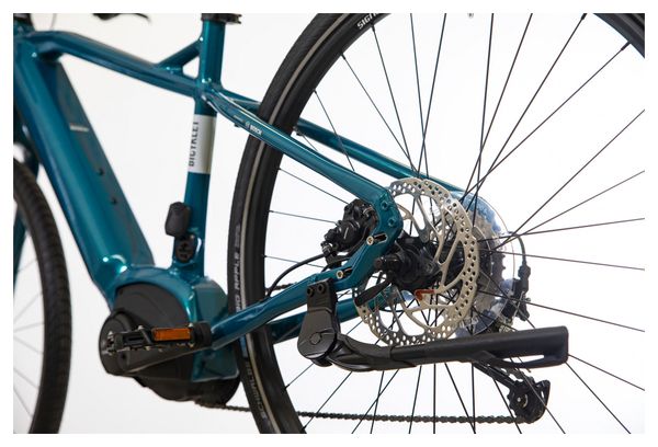 Vélo Fitness Électrique Bicyklet Gabriel Shimano Altus 9V 500 Wh 700 mm Turquoise Metallic