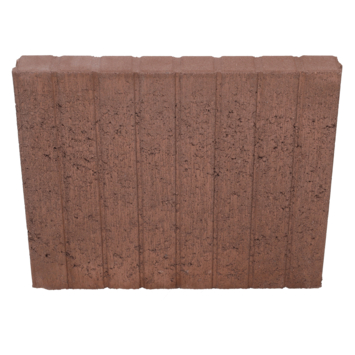 Stonewish palissade quadroband 6 x 40 x 50 cm beton bruin
