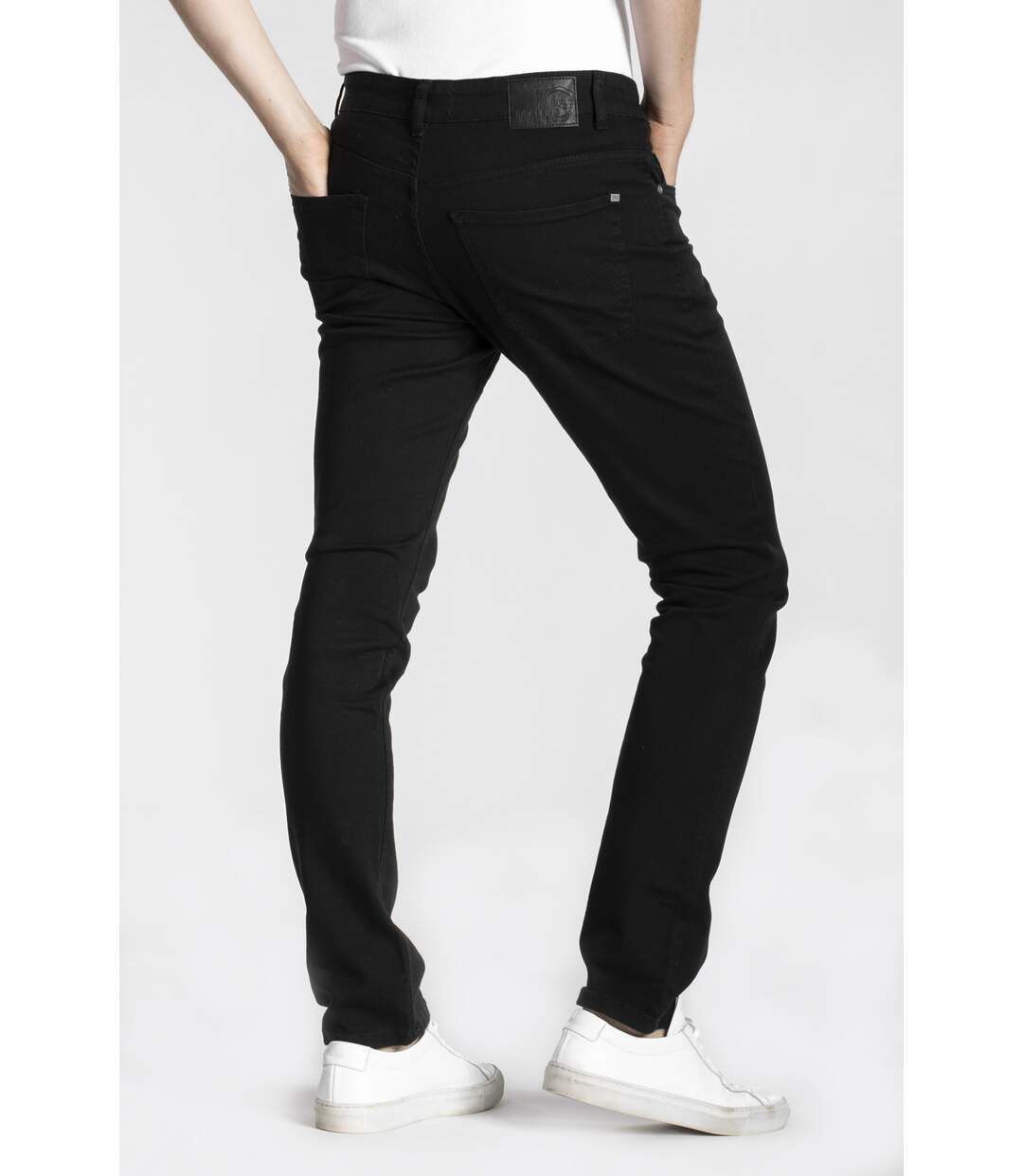 Jeans stretch RL80 Fibreflex® coupe droite ajustée NOIR