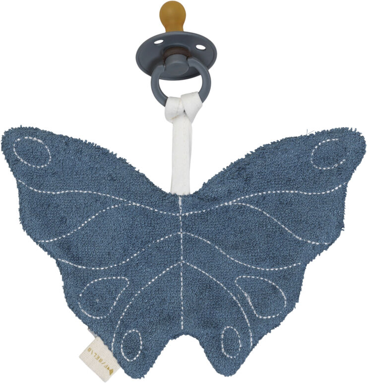 Fabelab Pacifier Cuddle Butterfly Blue spruce