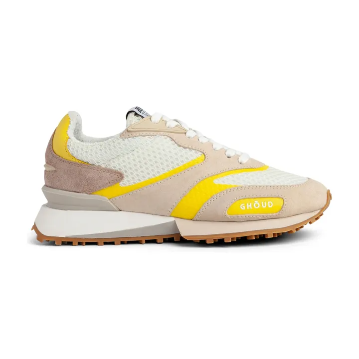 Ghoud Baskets Rush Groove Mesh Suede | Jaune