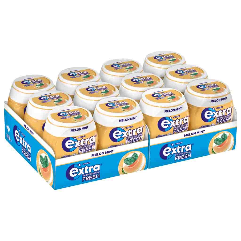 Wrigleys Extra Professional Fresh Melon Mint 12x50er Dose MHD:1.12.25