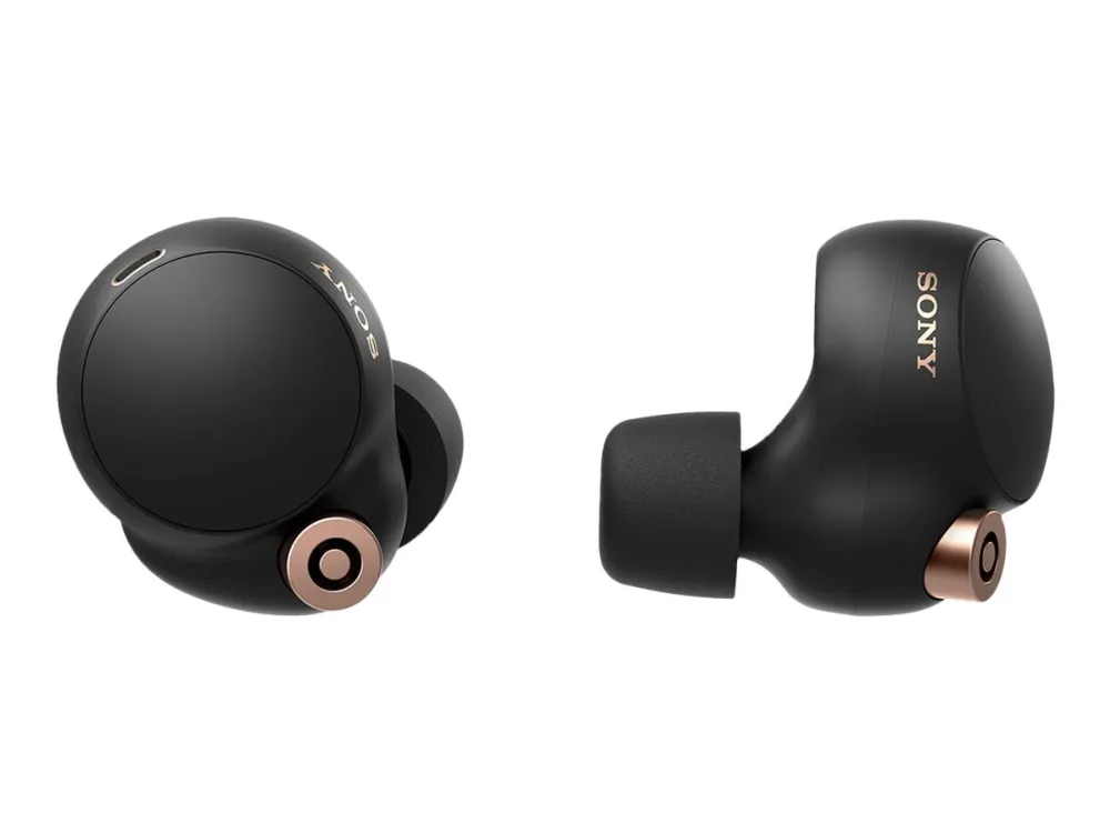 [OUTLET] - Sony WF-1000XM4 - Ægte trådløse øretelefoner med mik. - i øret - Bluetooth - aktiv støjfjerning - sort