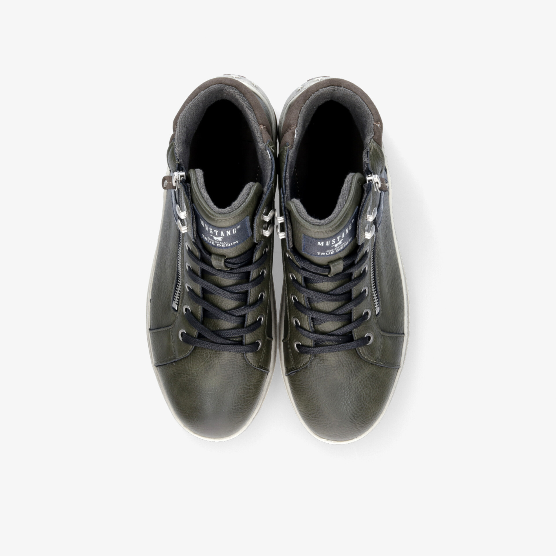 MUSTANG Herren Schnürboots grün