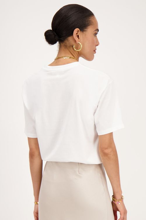 Wit T-shirt 