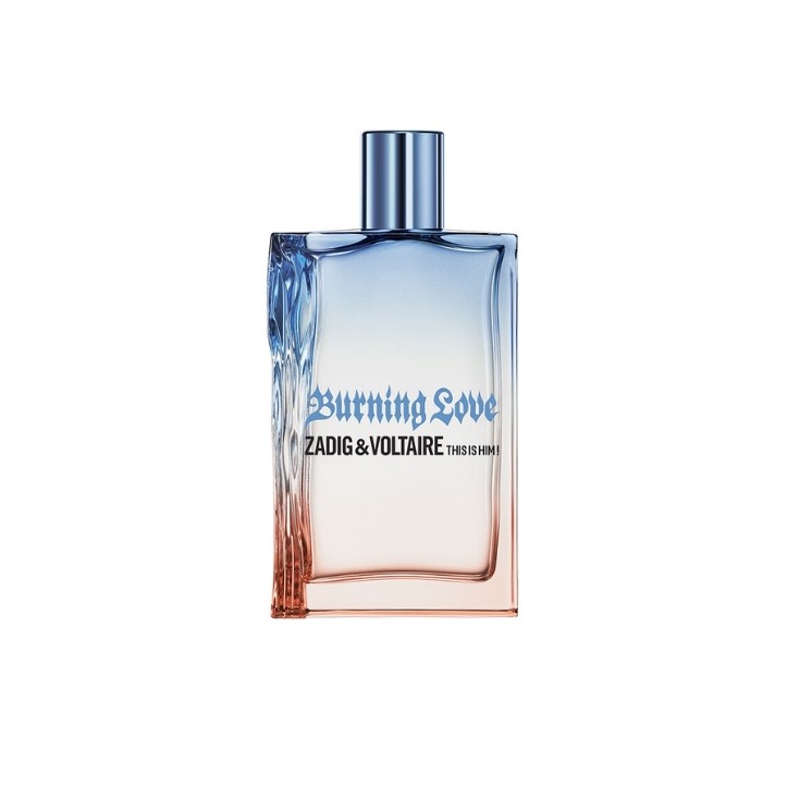 Zadig & Voltaire This Is Him! Burning Love Eau de Toilette für Herren, limitierte Auflage, 100 ml