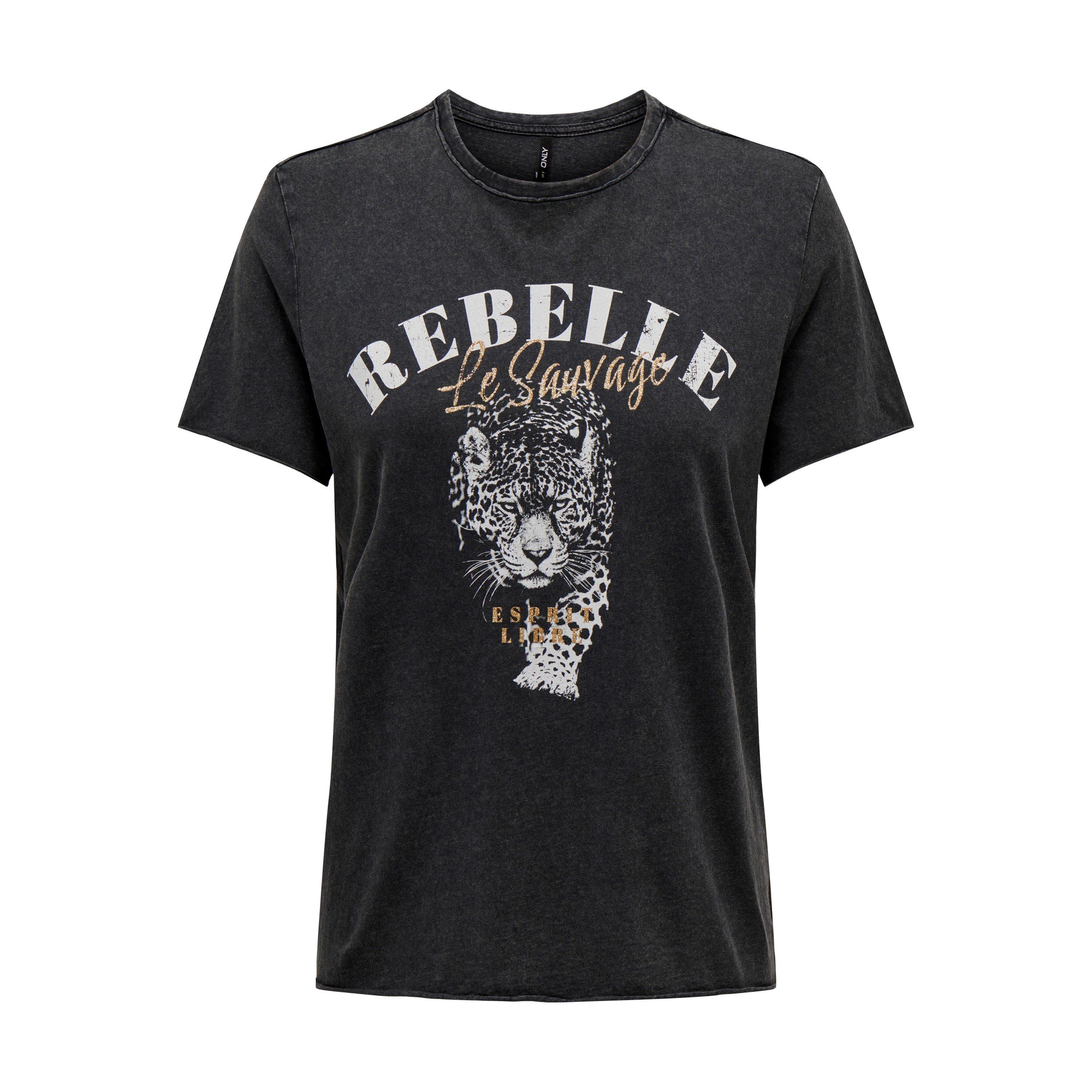 Only Lucy Short Sleeve Graphic T Shirt