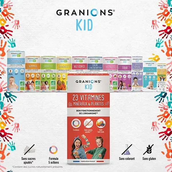 Granions Kid 23 Vitaminas 125ml