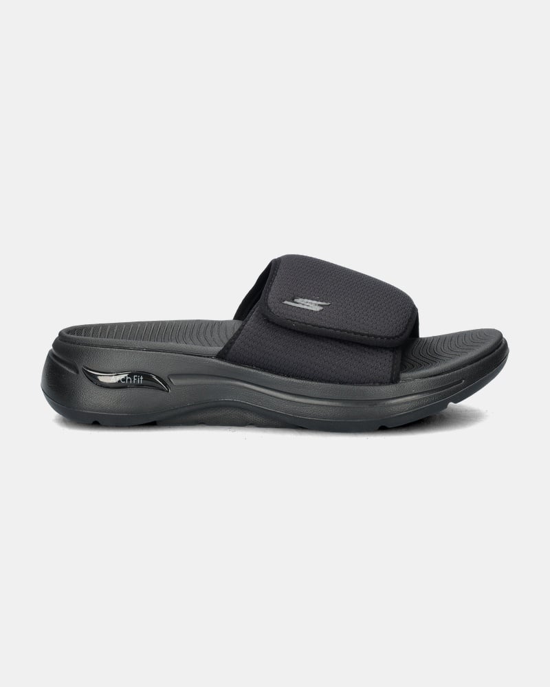 Skechers Go Walk Arch Fit Manta Ray Bay Slippers  - zwart