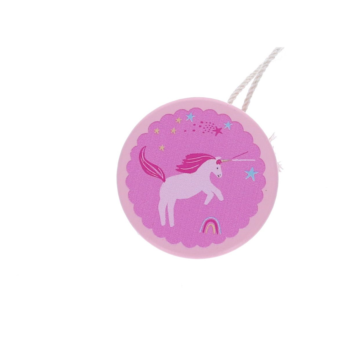 Yoyo en bois licorne Mercredi et Patati