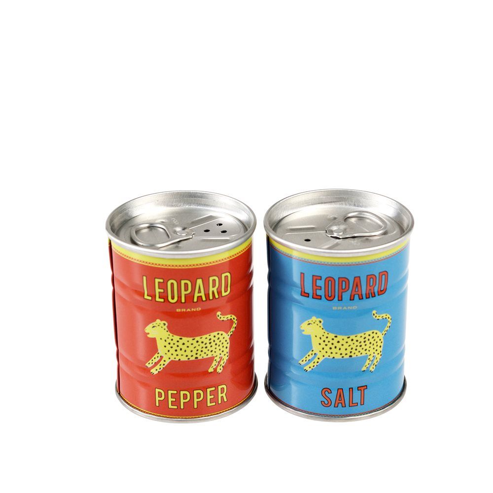 Salière poivrière Léopard Rex London